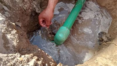 رئيس مياه القناة: استخراج جذور الأشجار من مواسير مدينة التوفيق وتطهير الشبكات