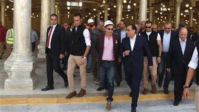 مدبولي يتفقد مشروع تطوير حديقة الفسطاط| صور