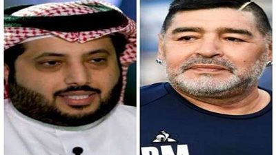 تركي آل الشيخ يرثي مارادونا بكلمات مؤثرة 