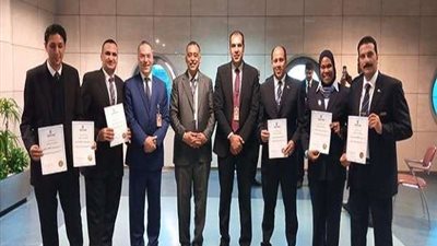 مصر للطيران تكرم العاملين بأمن الخطوط لتميزهم وحسن أدائهم في العمل