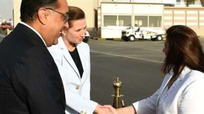 أول زيارة رسمية من رئيسة وزراء الدنمارك ومدبولي في الاستقبال