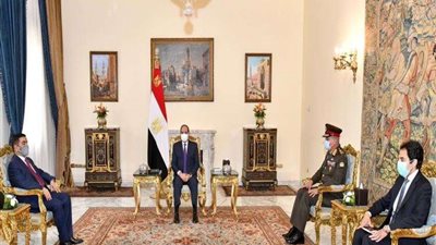 السيسى: حريصون على التعاون مع العراق فى كل المجالات