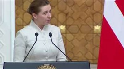 رئيسة وزراء الدنمارك: أشكر الرئيس السيسي لدعوتي لزيارة هذا البلد الجميل