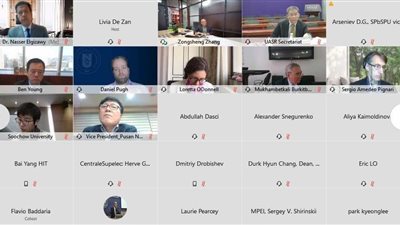 جامعة بنها تشارك في اجتماع المكتب التنفيذي لتحالف طريق الحرير