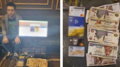 ضبط القائم على إدارة 8 مواقع إلكترونية مختلفة لبثهم محتوى مقرصن بالمخالفة للقانون | صور