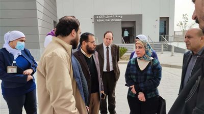وكيل صحة الإسماعيلية يتفقد أعمال تطوير مستشفى القنطرة غرب المركزي