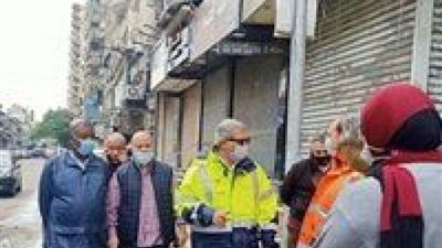 بالصور| جولة تفقدية لرئيس القابضة للمياه بأحياء الإسكندرية