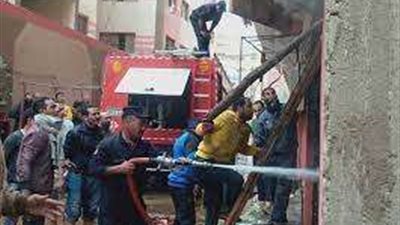 مصرع وإصابة شخصين إثر إندلاع حريق داخل شقة بالقليوبية