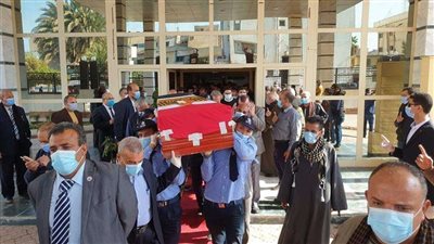 تشييع جنازة جمال حجاج أول نائب ضحية كورنا في برلمان 2020