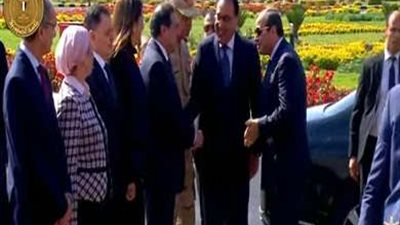 بدء فاعليات افتتاح مجمع الأسمدة الأزوتية بحضور الرئيس السيسي