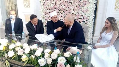 شاهد.. عقد قران ميار الغيطي في حفل عائلي