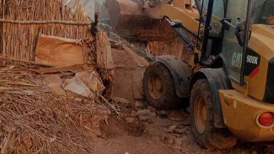 خلال أسبوعين.. إزالة فورية لــ129 حالة تعدي بالمنوفية