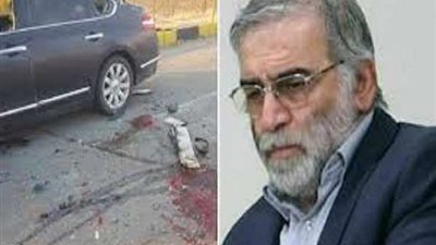 شاهد.. تشييع جثمان العالم الإيراني فخري زاده