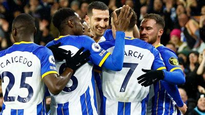 برايتون يتفوق بشق الأنفس على كريستال بالاس بالدوري الإنجليزي