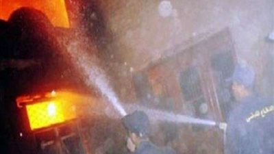 سيدة تفقد حياتها لإنقاذ أطفالها من حريق هائل