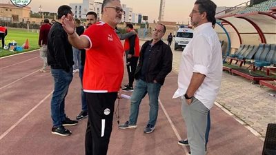 فيتوريا يؤازر المنتخب الأولمبي قبل مواجهة زامبيا