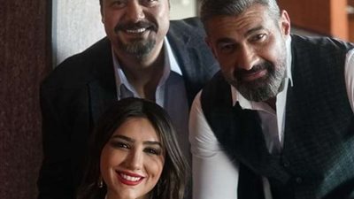 صور..مراد مكرم برفقة ياسر جلال من كواليس 