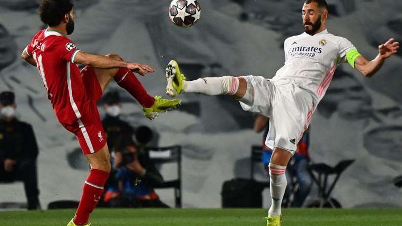 بنزيما ومحمد صلاح