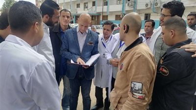 وكيل صحة الشرقية يتفقد الخدمات الطبية بمستشفى الحسينية المركزي