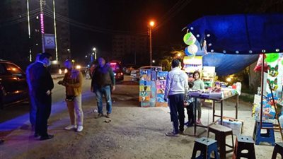 محافظ القليوبيه يقود حملة مكبرة على المقاهي