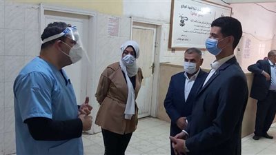 نائبا محافظ القليوبية يتفقدان مستشفيات العزل بالمحافظة