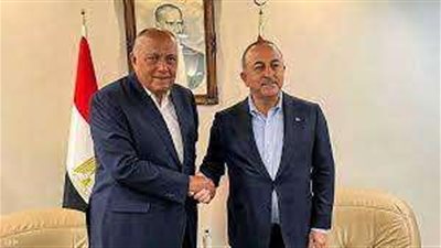 وزير الخارجية التركي يصل الى القاهرة لإجراء محادثات مشتركة بين البلدين