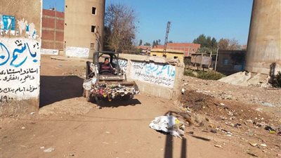 رفع 35ألف طن تراكمات قمامة و نواتج هدم خلال أسبوعين