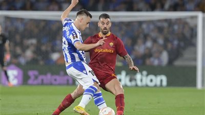 الدوري الأوروبي.. روما يتعادل مع سوسيداد ويتأهل إلي دور ربع النهائي