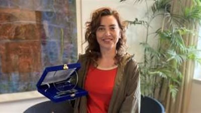 سفارة السويد تكرم ساندرا نشأت كأحد أهم صانعات السينما فى مصر