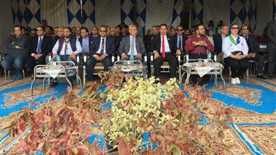 حفل تكريم لمدير إدارة شئون المقر بجامعة المنيا لبلوغه السن القانونية