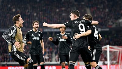 يوفنتوس يتقدم على إنتر في الشوط الأول