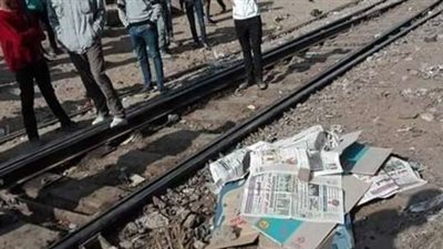 مصرع طفل أسفل عجلات القطار فى الشرقية