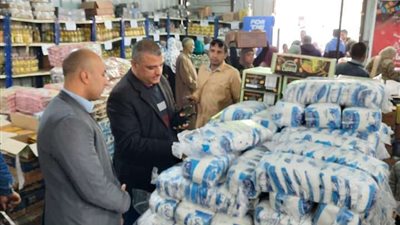 رئيس مدينة أشمون يتفقد منفذ 