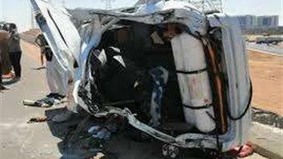 مصرع سائق إثر حادث تصادم سيارتين نقل بالشرقية