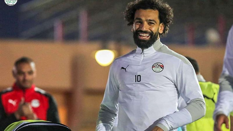 محمد صلاح من مران