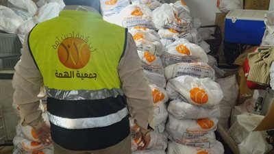 جمعية الهمّة تستعد لتوزيع 3000 شنطة مواد غذائية خلال شهر رمضان