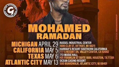 لأول مرة في أمريكا ... محمد رمضان يعلن عن 4 حفلات