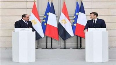 ماكرون: بيع الأسلحة لمصر لن تكون مشروطة
