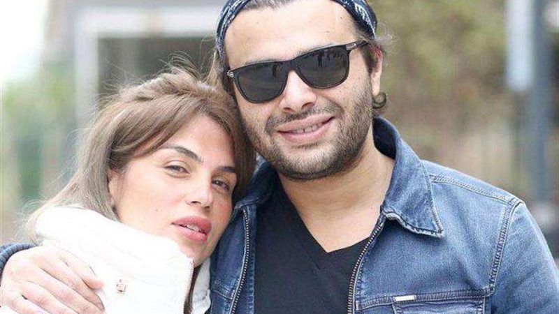 رامي صبري وزوجته
