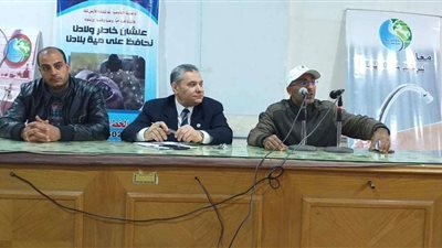 ندوة تثقيفية لأهمية ترشيد استهلاك المياه لطلاب كلية التربية بالشرقية