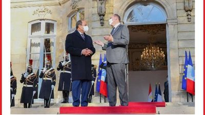 الرئيس السيسى: نتطلع لزيادة حجم استثمارات باريس بمصر