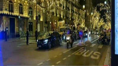 السيسي يغادر مقر إقامته للقاء رئيس مجلس الشيوخ الفرنسي