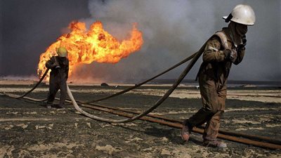 الكويت تكشف سبب الحريق في أحد آبار النفط
