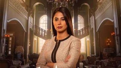 مايا مرسي تدعم صناع مسلسل حضرة العمدة