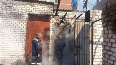 السيطرة علي حريق بمشغل أحذية بالقنطرة غرب بالإسماعيلية