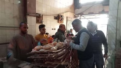 تحرير محضرين خلال حملة مكبرة على المخابز بمركز سمالوط بالمنيا