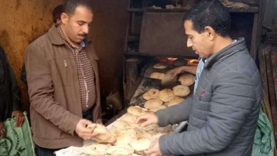 تحرير 12 محضر للمخابز البلدية المخالفة خلال حملة تموينية بالمنيا