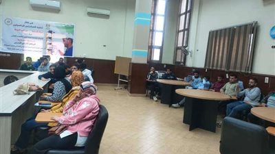 التوعية بأهمية المبادرات الرئاسية 100 مليون ندوة بصحة المنوفية