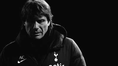 كونتي يوجه رسالة مؤثرة لجمهور توتنهام بعد رحيله