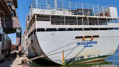 تقل 9017 رأس ماشية.. الانتهاء من تفريغ السفينة الكولومبية